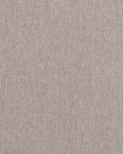 28" Gray And Brown Fabric And Upholstered Tufted Barrel Chair