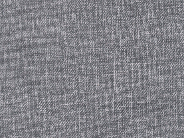 35" Slate Gray And Black Faux Leather Arm Chair