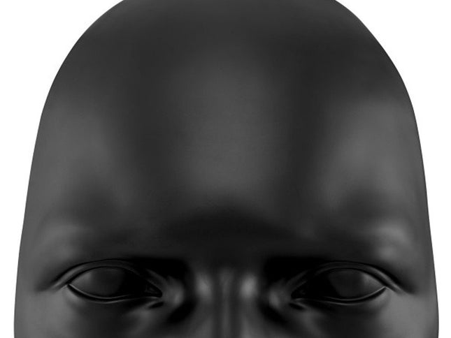 28" X 17" Black Face Resin Oval Hanging Dimensional Sculpture