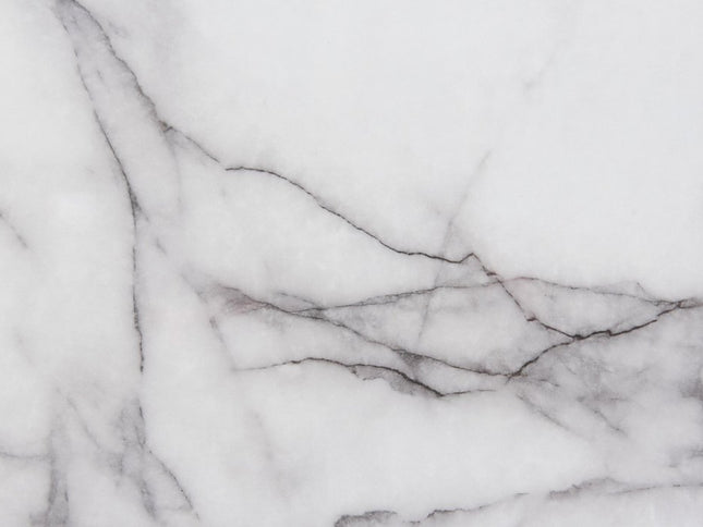 25" White Wood Faux Marble Solid and Manufactured Wood Lighted Two Drawer Nightstand with USB Port