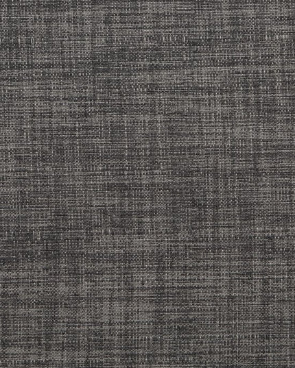 26" Gray and Black Wood and Fabric Counter Height Bar Chair