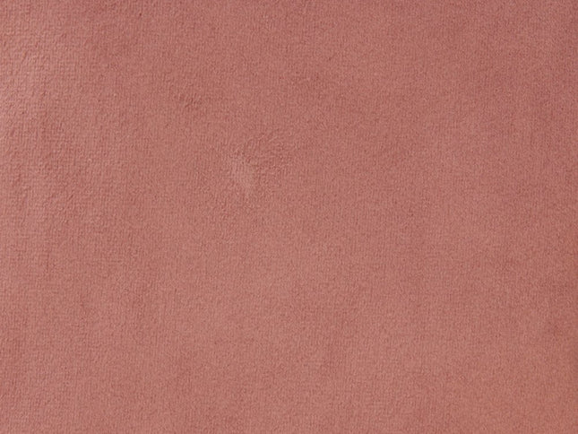 42" Pink And Black Velvet And Upholstered Swivel Side Chair