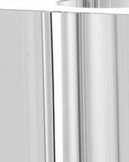 8" Clear Square Glass Table Vase