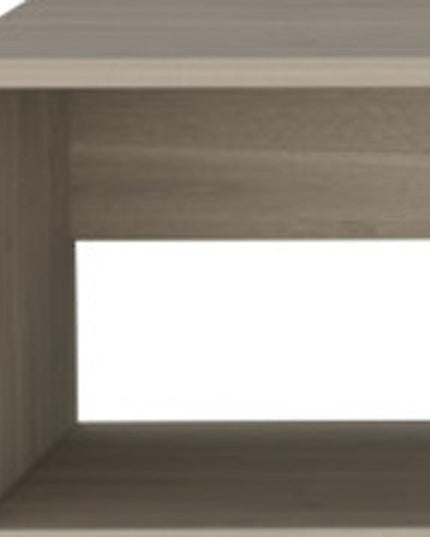 59" Beige Floating Mount TV Stand