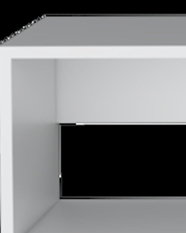 59" White Floating Mount TV Stand