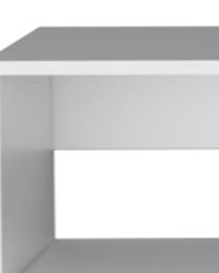 59" White Floating Mount TV Stand