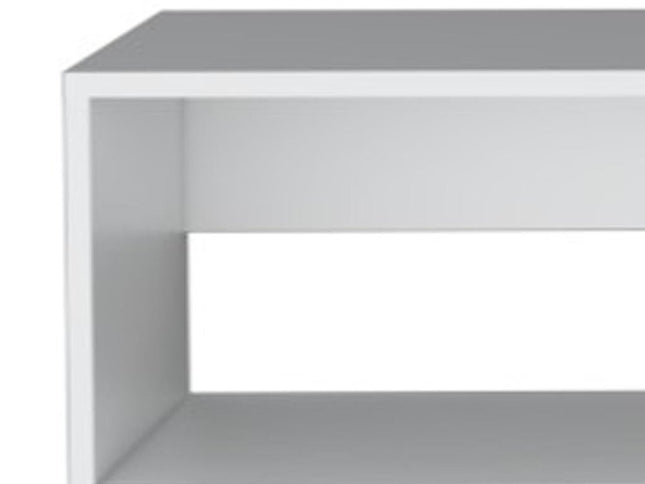 59" White Floating Mount TV Stand