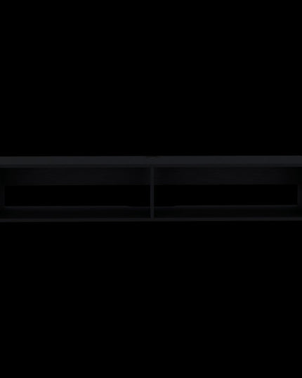 59" Black Floating Mount TV Stand