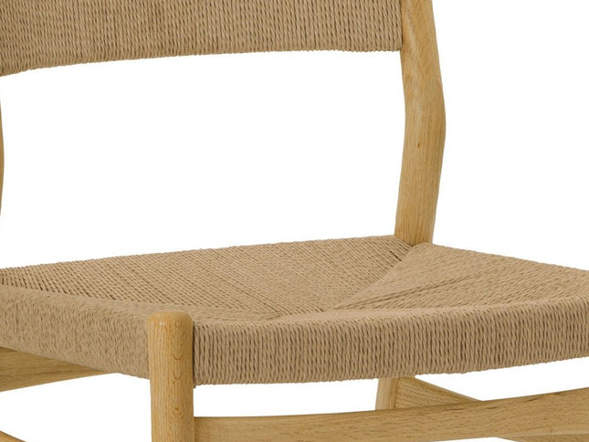 Five Piece Oak Oval Dining Set with Four Chairs