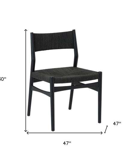 Five Piece Oak Round Dining Set with Four Chairs