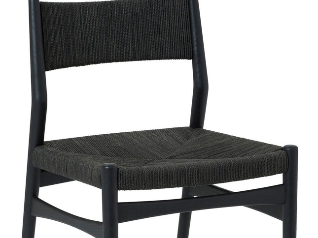 Five Piece Oak Round Dining Set with Four Chairs