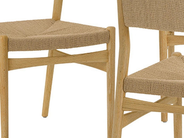 Seven Piece Oak Oval Dining Set with Six Chairs