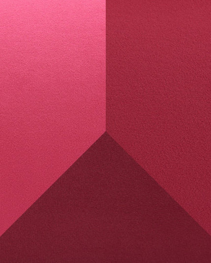 41" Red And Gold Velvet And Upholstered Arm Chair