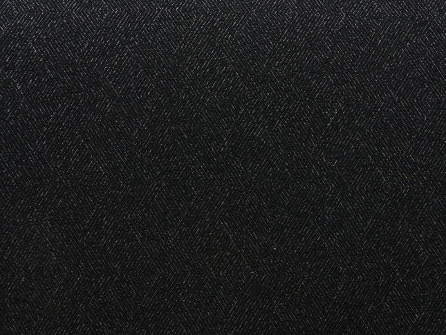 34" Black And Bronze Fabric And Upholstered Side Chair