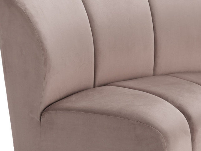 42" Beige Modular Sofa