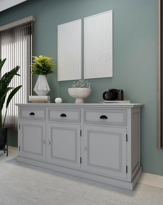 Set of Two White Metal Abstract Hanging Dimensional Sculptures