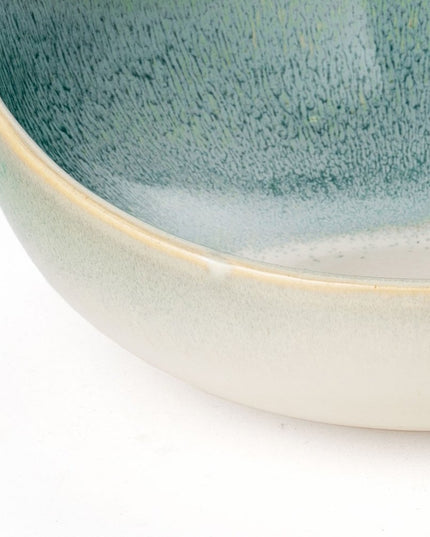 Set of Three Blue And White Ceramic Decorative Bowl