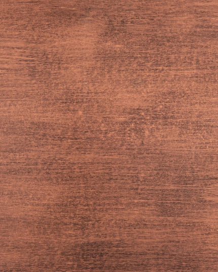 32" Black and Copper Mirrored Glass and Steel Solid Coffee Table