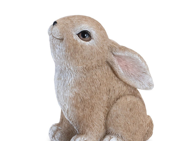 Set of Four Beige Polyresin Figurine Tabletop Sculpture