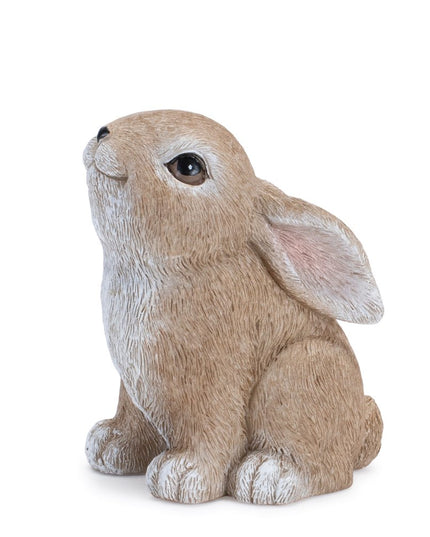 Set of Four Beige Polyresin Figurine Tabletop Sculpture