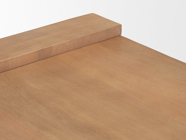 48" Natural Solid Wood Sled Coffee Table