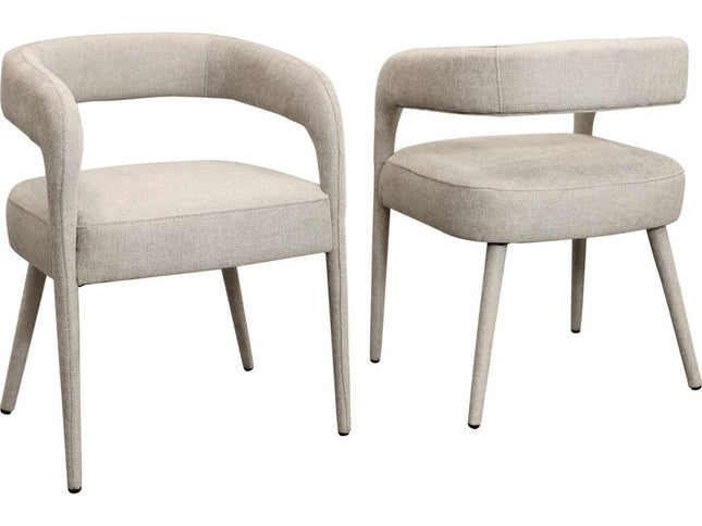 Five Piece Dark Brown Round Solid Wood Dining Set with Four Chairs