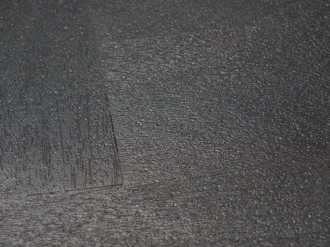 48" Black Solid Wood Geo Frame Coffee Table