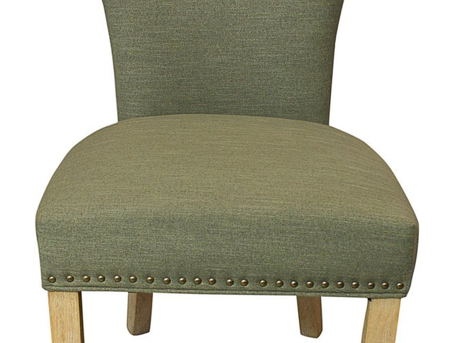 Seven Piece Dark Brown Round Solid Wood Dining Set with Six Chairs