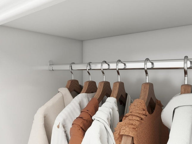 71" White Wood Mirrored Two Door Combo Dresser