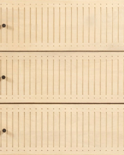 68" Natural Solid Wood Six Drawer Dresser