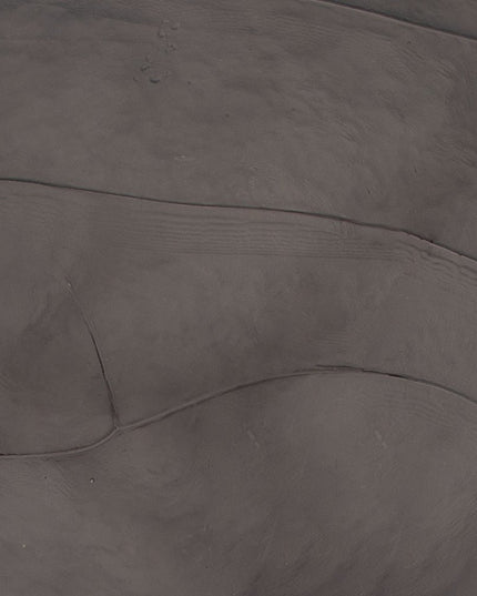 32" Black Glass and Aluminum Round Pedestal Coffee Table