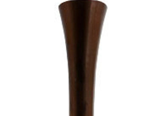 50" Burnished Brown Aluminum Floor Vase