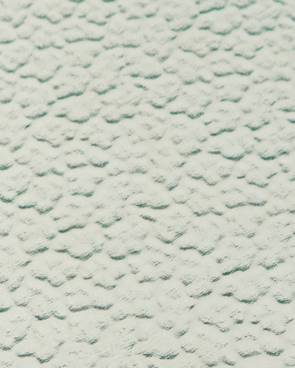 40" Black Glass and Solid Wood Round Sled Coffee Table