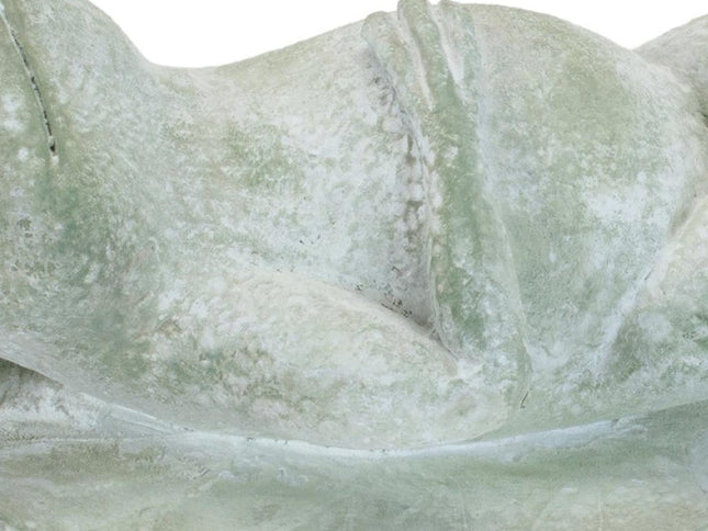 Set of Four Green Polyresin Frog Figurine