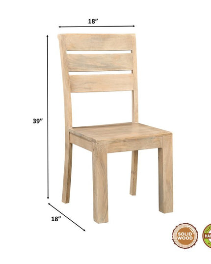 11 Piece Beige Solid Wood Dining Set with 10