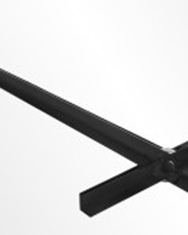 27" Silver Mirrored Glass Silent Analog Sunburst Wall Clock