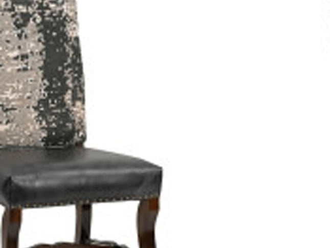 11 Piece Brown Solid Wood Dining Set with 10