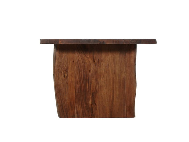 13 Piece Brown Solid Wood Dining Set with 12