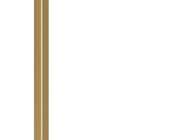 24" Gold Marble End Table And Trunk Storage