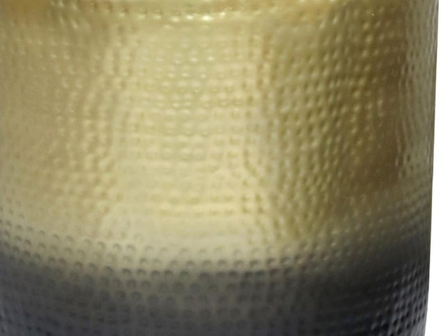 22" Gold Metal Round End Table