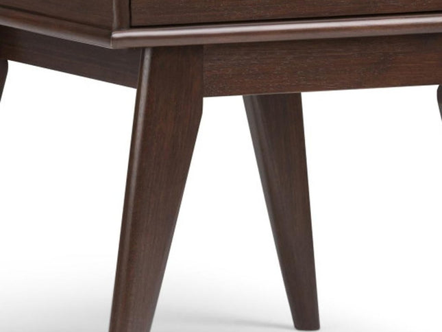 22" Brown Wood End Table