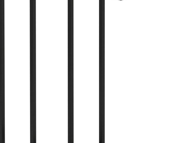 24" Natural Metal End Table