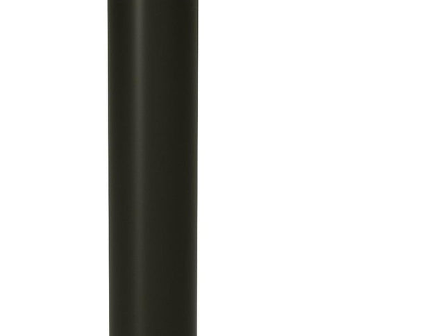 21" White Iron Round End Table