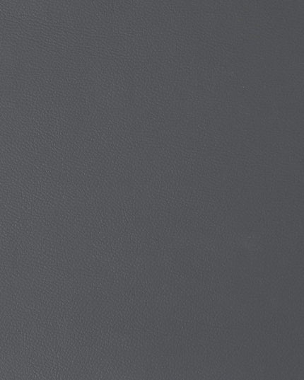 108" Battleship Gray Leather Reclining USB Sofa