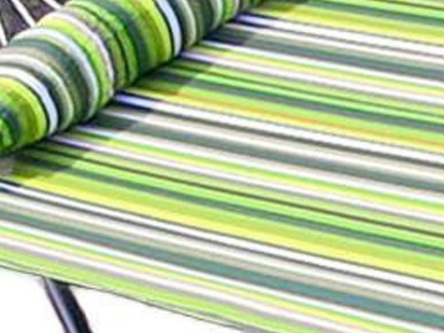 Green And Yellow Striped Double Hammock