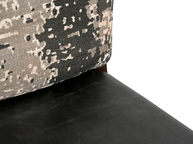 Five Piece Brown Round Solid Wood Dining Set with Four Chairs