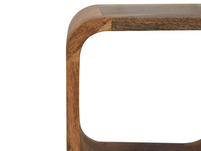 16" Oak Solid Wood Nightstand