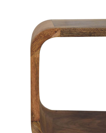 16" Oak Solid Wood Nightstand