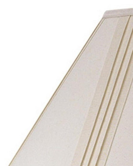 Off White Linen Pleated Empire Lamp Shade