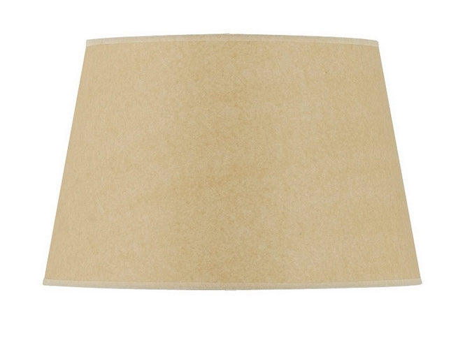 Tan Linen Plain Drum Lamp Shade